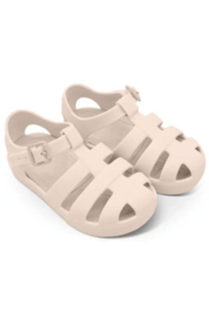 Unisex Beige Jelly Sandals