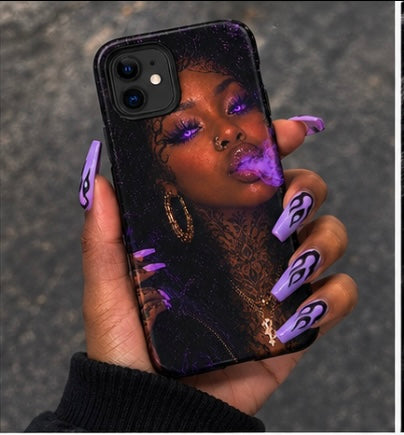 Violet Venom Tough Case for iPhone®