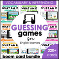 What am I? Guessing Game Bundle - Inferencing for Young Learners Boom Cards - Hot Chocolate Teachables