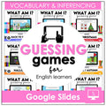 What Am I? Guessing Games Bundle – ESL Vocabulary & Inferencing - Hot Chocolate Teachables