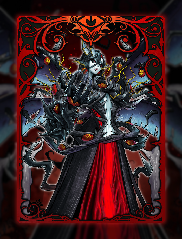 Wicked Queen - Metal Field Center - sleevechief