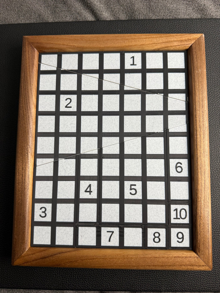 Winston Freer TILE PUZZLE by Scott Johnting