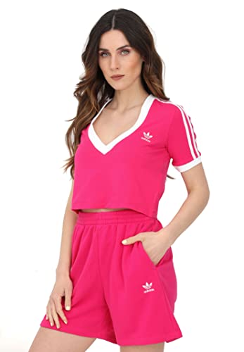Adidas Womens Cropped Short Sleeve T-Shirt