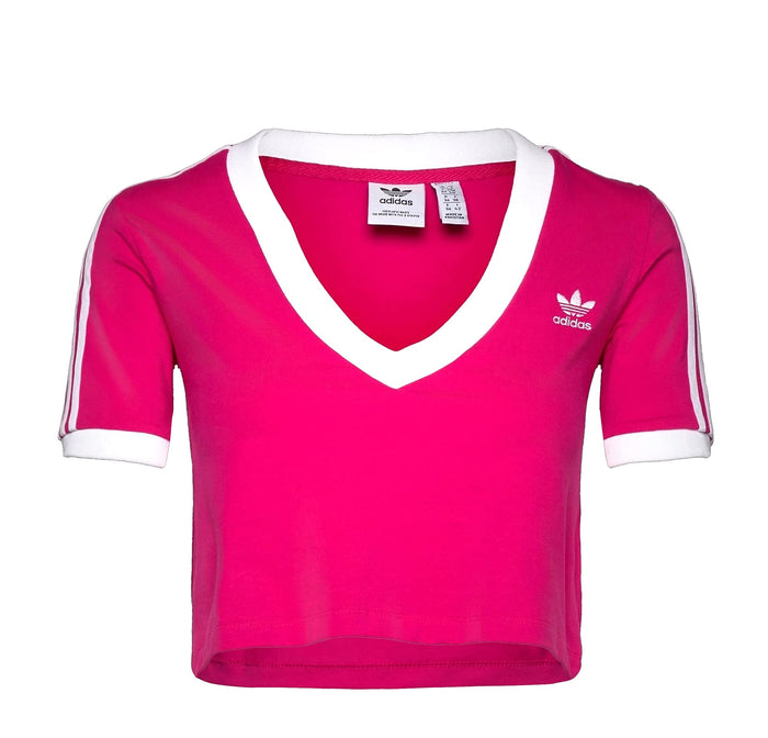 Adidas Womens Cropped Short Sleeve T-Shirt