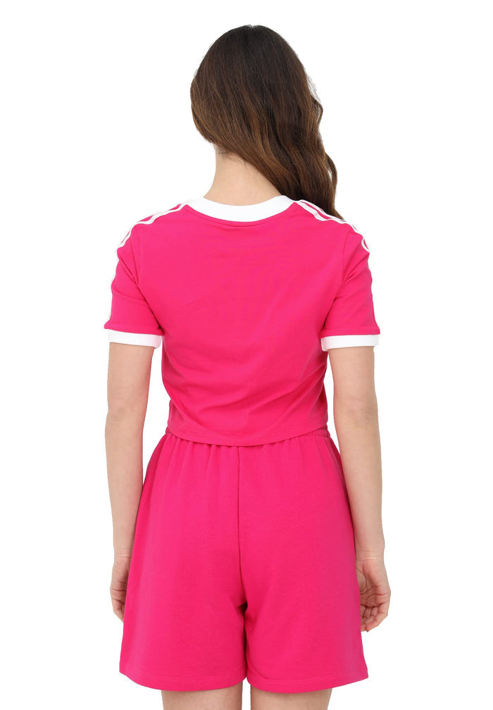 Adidas Womens Cropped Short Sleeve T-Shirt