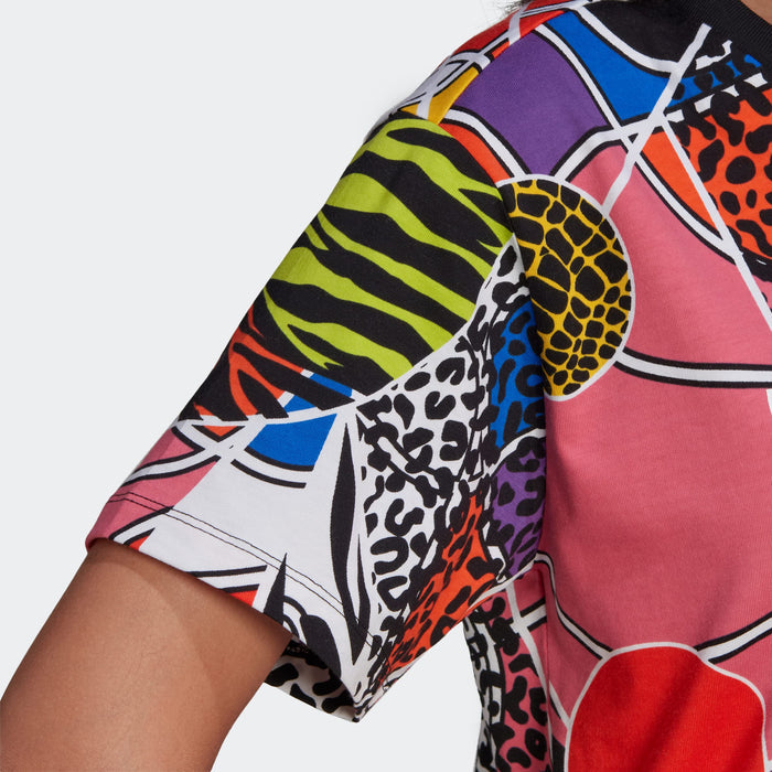 Adidas Womens Regular Originals Short Sleeve Graphic Tee