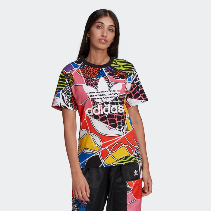 Adidas Womens Regular Originals Short Sleeve Graphic Tee