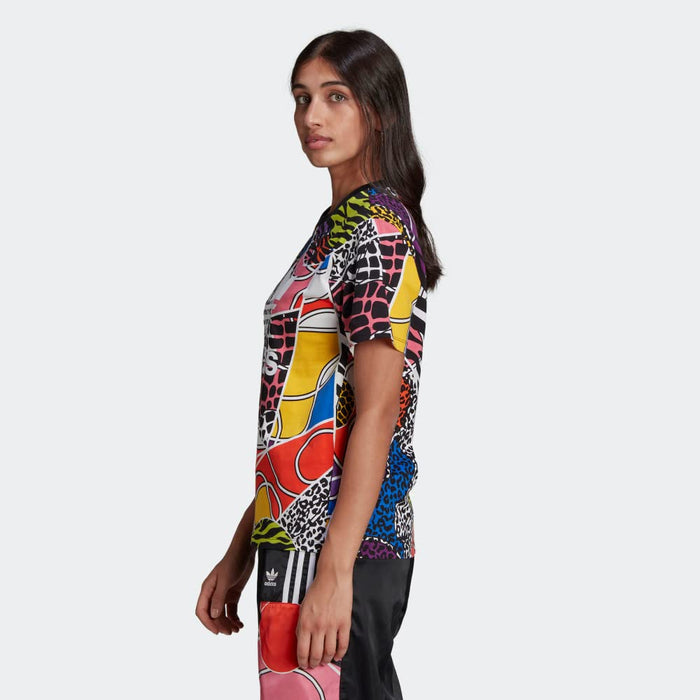 Adidas Womens Regular Originals Short Sleeve Graphic Tee