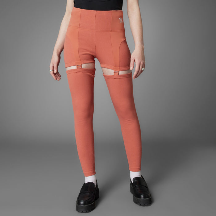 Adidas Womens Rib Leggings Full Tight