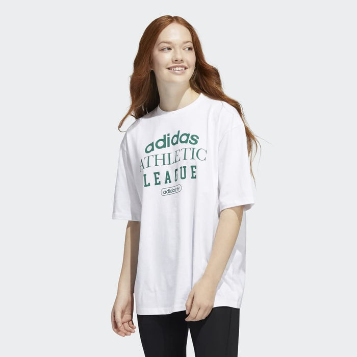 Adidas Womens Short Sleeve T-Shirt White