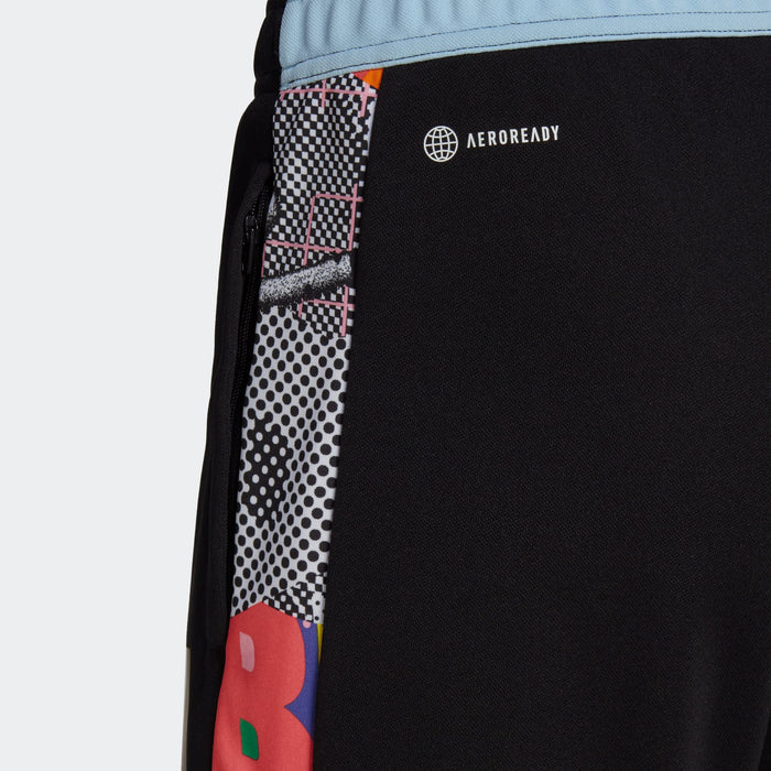 adidas Women's Tiro 21 Track Pants, Black / Multicolor