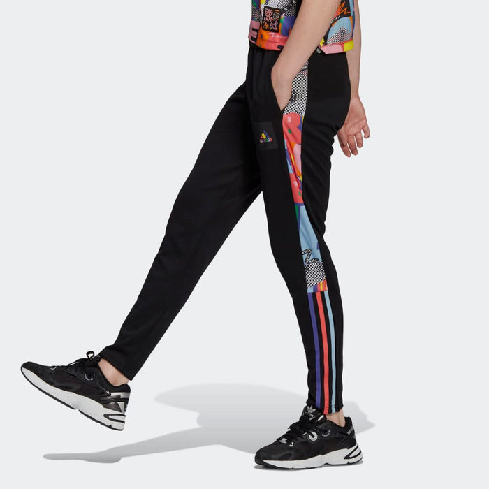 adidas Women's Tiro 21 Track Pants, Black / Multicolor
