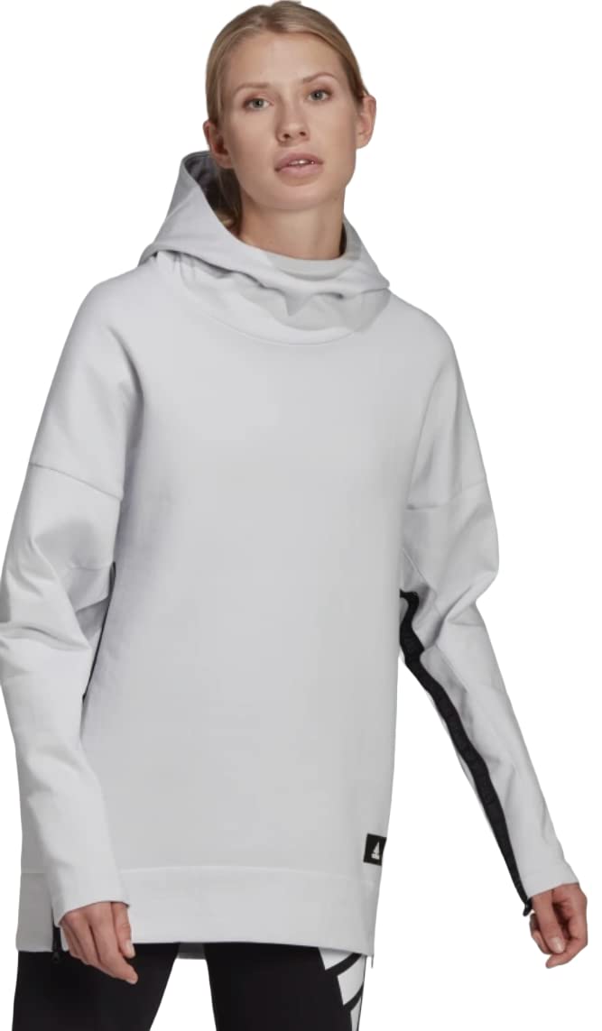 Adidas Womens W Mission V Hooded Sweatshirt